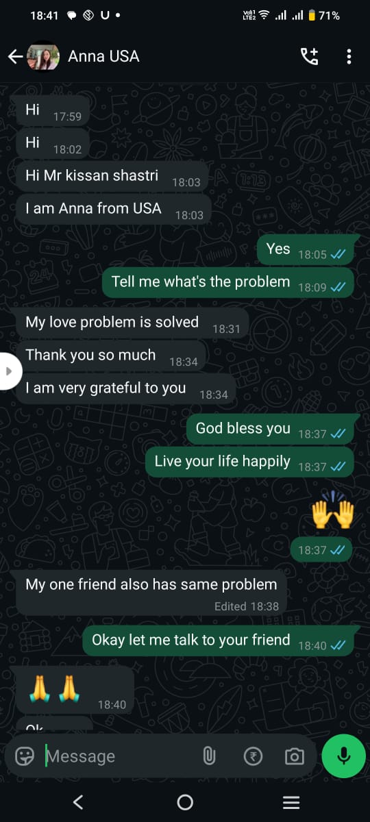 Love Problem Solution